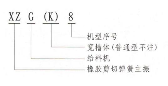 XZG雙質(zhì)體振動(dòng)給料機(jī)型號(hào)說明-河南振江機(jī)械