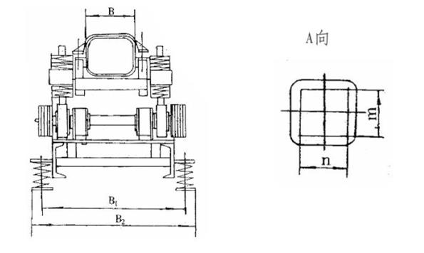 SCG長(zhǎng)距離高溫物料振動(dòng)輸送機(jī)外形簡(jiǎn)圖-河南振江機(jī)械